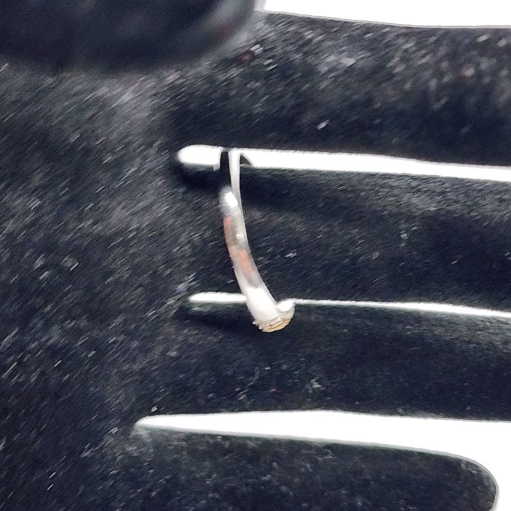 925 silver ring sz 8 - Picture 6 of 7